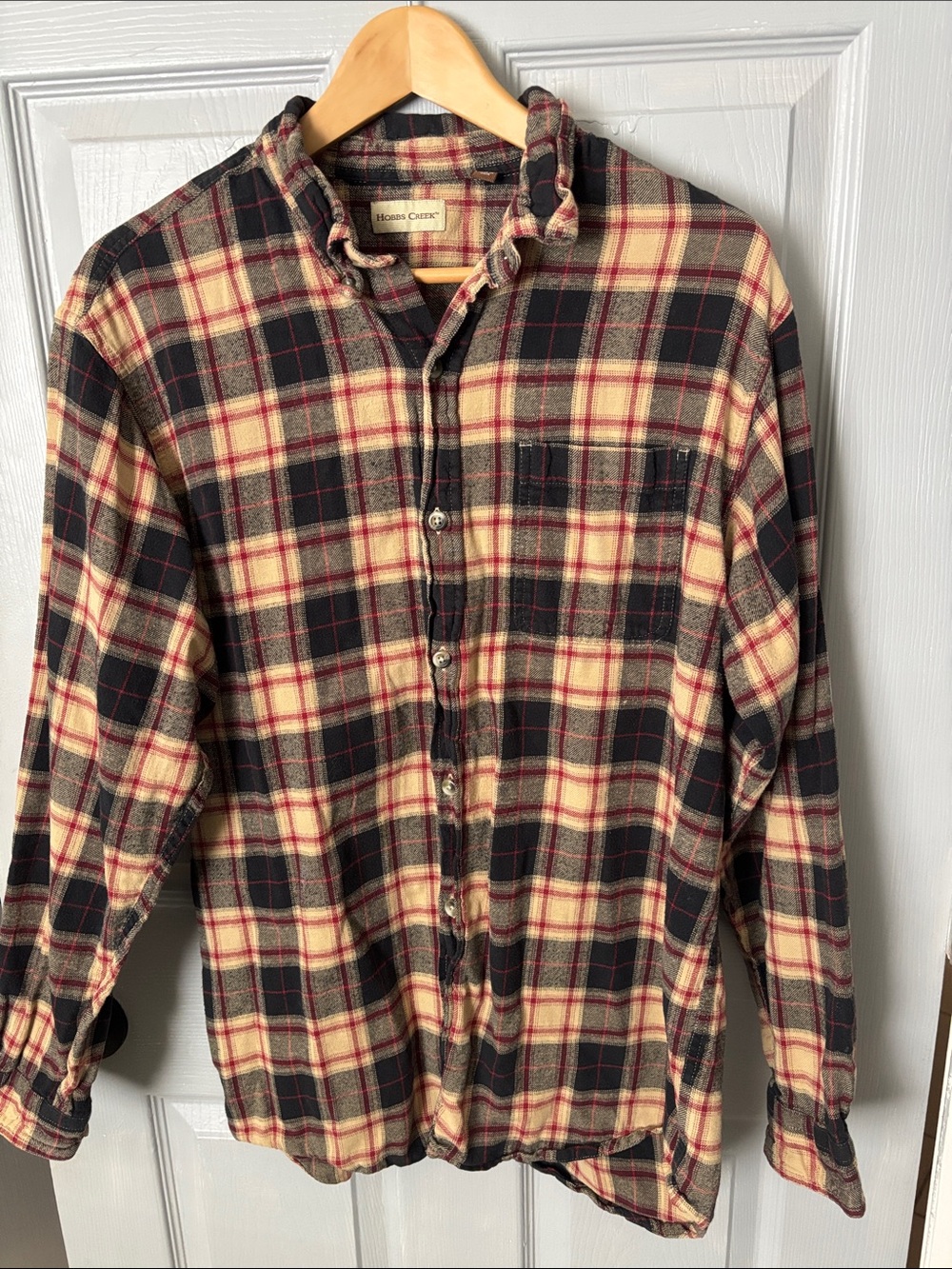 Hobbs Creek Men’s Plaid Flannel Shirt